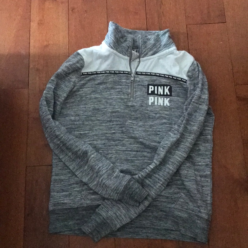 Pink Quarter Zip